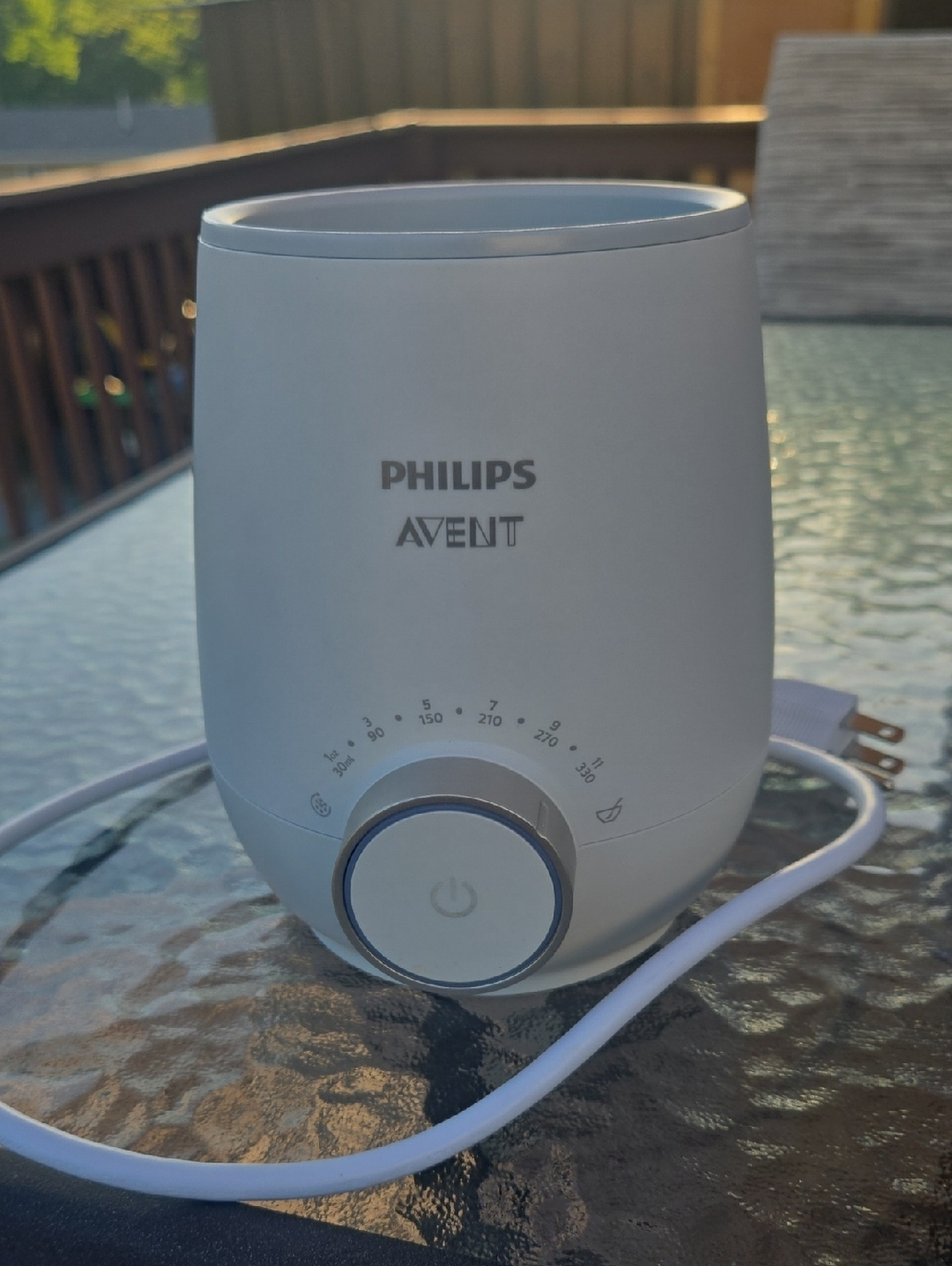Philips Avent White Bottle Warmer - White